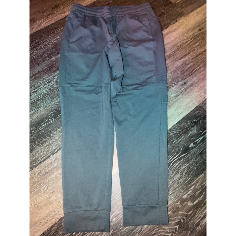 Luxe Men's Dark Gray Luxe Jogger‎ Tapered Athletic Sweatpants Size Large